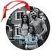 Photo Plus Text Glass Ornament Image 7 of 10